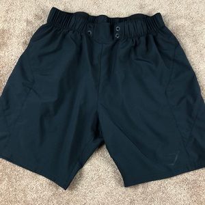 Gymshark solid black gym shorts size Medium